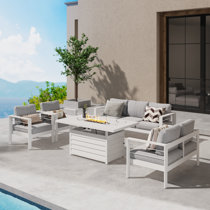 Tangkula 7 pcs outdoor deals patio dining set